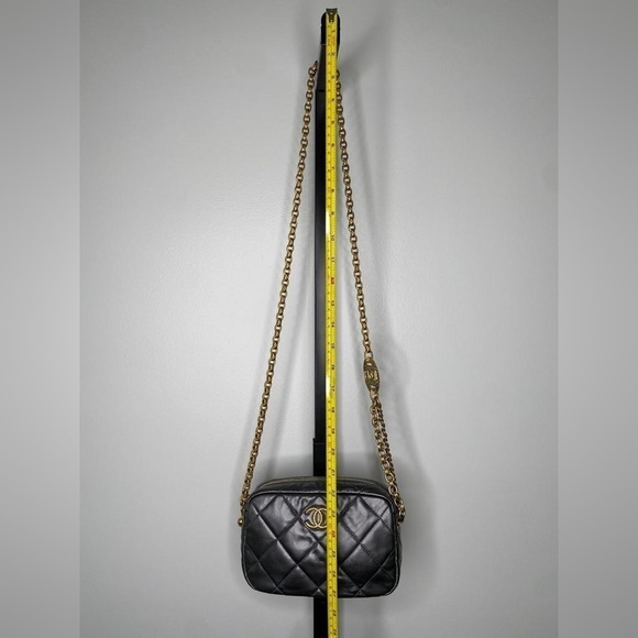 Chanel Métiers d’Art CC Jewel Mini Camera Bag – Rothenium (Grey) Color Lambskin - Picture 12 of 16